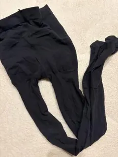 匿名配送 お掃除用タイツ1足 パンスト ストッキング 黒ブラック 伝線 園芸