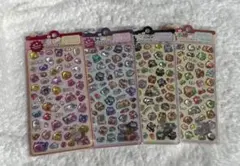 ボンドロ　ドロップシール　4個セット　動物　立体シール　3Dシール　ボンドロ
