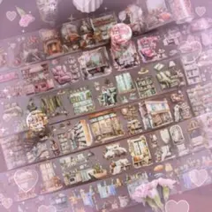 高品質！毎日発送♡おすそ分け☆海外マステ PETテープ 切り売り コラージュ