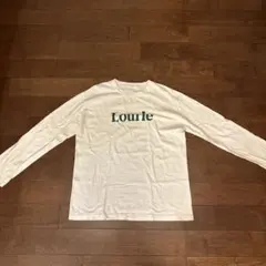 Lourie ロゴプリント 長袖Tシャツ ホワイト ソニョナラのサムネイル
