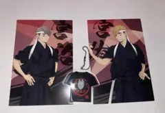 宮治、宮侑応援団ポストカード➕稲荷崎Tシャツキーチェーン