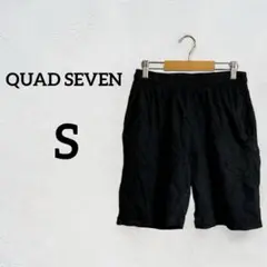 海外古着‼︎QUAD SEVEN【S】ブラックショートパンツ カジュアル