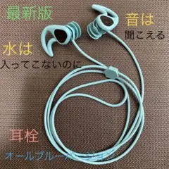 最新版 サーフィン用イヤープラグ サーファーズイヤー防止 オールブルーのサムネイル