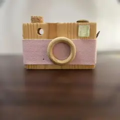 木製玩具　カメラ　ハンドメイド