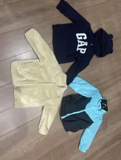 子供用　パーカー 3点セット