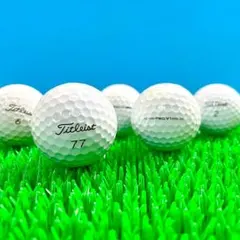 【25】ロストボール タイトリスト PRO V1 年式混在 ホワイト 30個 Bのサムネイル