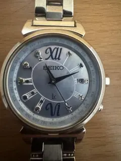 SEIKO セイコー　LUKIA ルキア 腕時計　ソーラー　電波時計　稼働品