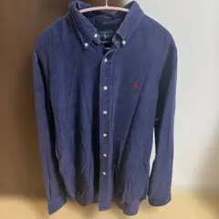 Ralph Lauren ネイビー コーデュロイシャツ
