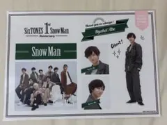 Snow Man 阿部亮平 1st Anniversary ステッカー