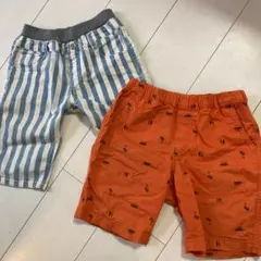 ハーフパンツ 120〜130㎝ 2枚セット