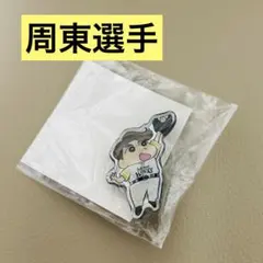 福岡ソフトバンクホークス　クレヨンしんちゃん　コラボ　ガチャピンバッジ