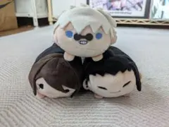 呪術廻戦展 のるキャラマスコット®3体セット　五条悟&夏油傑&家入硝子