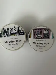 papier platz マスキングテープ eric 2種セットのサムネイル