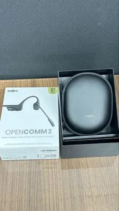 SHOKZ OPENCOMM2 骨伝導ヘッドセット