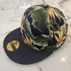 NEWERAフラワー柄 キャップ