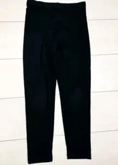 GU　Warm　パンツ　120　黒　ブラック　キッズ