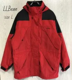 エルエルビーン L.L.Bean マウンテンジャケット パーカー 刺繍 古着 L