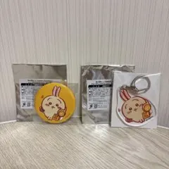 【未使用】ちいかわ　タワーレコード　トレーディング缶バッジ　アクリルキーホルダー