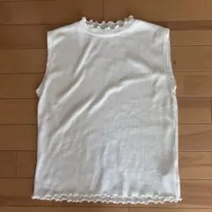 BROWNY STANDARD ノースリーブ ホワイト レディース Tシャツ F