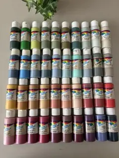 Delta Ceramcoat アクリル絵の具 40本セット②
