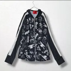 10【alter venomv】パーカー ロック ライブ 春秋 M ポケット長袖