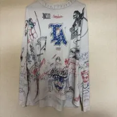 希少 BORN X RAISED × SAINT Mxxxxxx LA ロンTのサムネイル