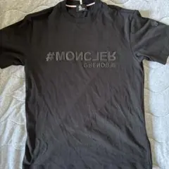 極美品】 MONCLER モノグラム ロゴT シャツ23SS ブラックM - メルカリ