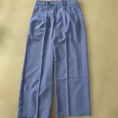 ジーユー　ローウエストワイドパンツ