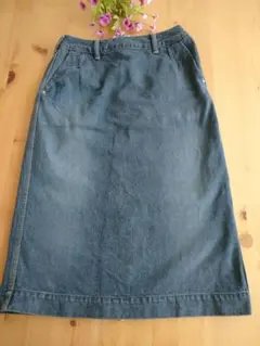 新品 45rpm正規店購入 インディゴロングスカート　サイズ2 45rpm インディゴ染 藍染 花柄 ロングスカート サイズ2 - メルカリ