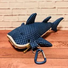 ☆むうさん様専用です☆さんまペンケース☆デニム☆さかなポーチ☆うす