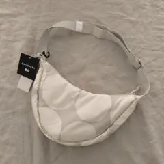 【新品未使用】ユニクロ　マリメッコ　ラウンドミニショルダーバッグ