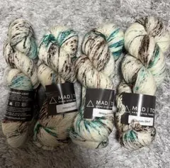 Madelinetosh Tosh Merino Light 海外毛糸　4カセ