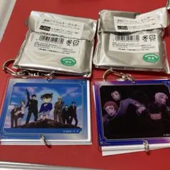 コナンランド 連結アクリルキーホルダー　黒の組織　コナン　FBI 安室風見