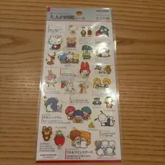 新品・正規品　サンリオキャラクターズ　大人の図鑑シール　レトロ編
