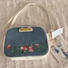 LIZLISA デニムトートバッグ刺繍付き ショルダーバッグ 女の子のサムネイル