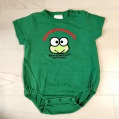 ケロケロケロッピ　半袖ロンパース　80　futafuta　サンリオ