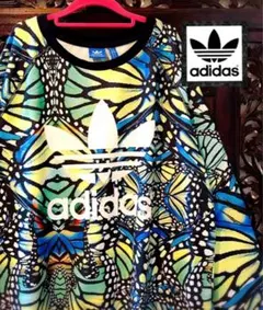 アディダス オリジナルス 海外限定 トレーナー パーカー ジャージ 花柄 蝶々