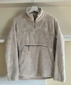 THE NORTH FACE ノースフェイスボアフリース　ハーフジップ　オフ白