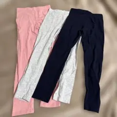 （H&M） 女の子用レギンス　3本セット