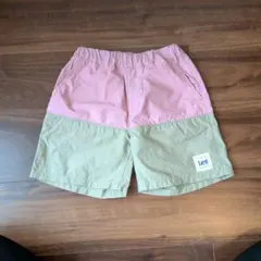 Lee 半ズボン 110サイズ ピンク/カーキ