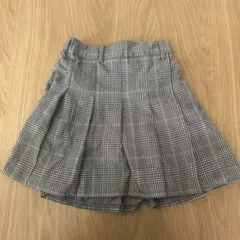 GLOBAL WORK グレンチェック プリーツキュロット 140cm