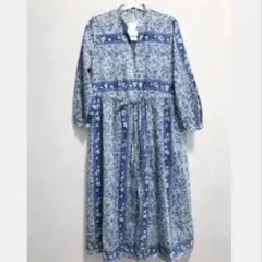 新品 未使用 ラボラトリーワーク 定価11,880円 花柄 ロングワンピース