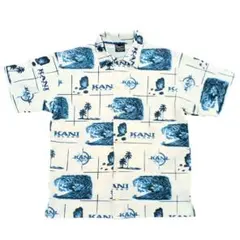 90s ～ 00s Karl Kani カールカナイ 総柄 半袖 シャツ XLのサムネイル