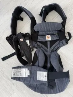 美品 エルゴ エルゴベビー 抱っこ紐 インディゴブルー デニム
