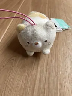 すみっコぐらし うつぶせゴムひも付マスコット