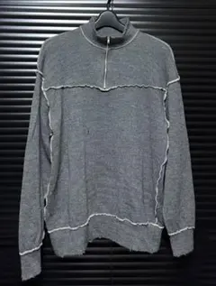 COMME des GARCONS HOMME ダメージ ジップニットセーターのサムネイル