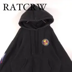 ROMANTIC CROWN プルオーバーパーカー 黒 Mのサムネイル