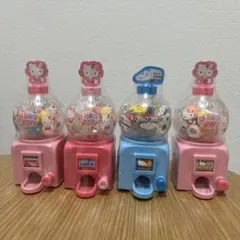 【新品未開封】サンリオ　ガムボールマシン4個セット