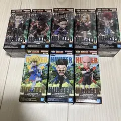 HUNTER×HUNTERのワールドコレクタブルフィギュア　8体