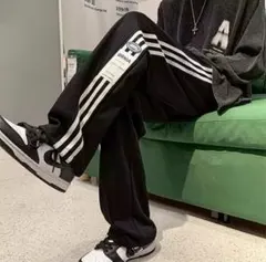 2枚セット スウェットパンツ ユニセックス L ジャージ ストリート ジョガー